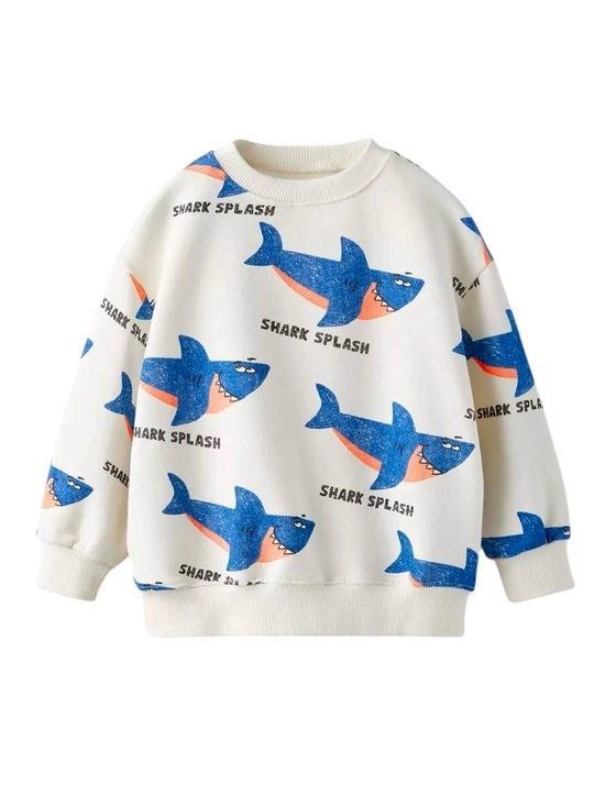 Zara Other - Zara kids size 5 shark sweatshirt